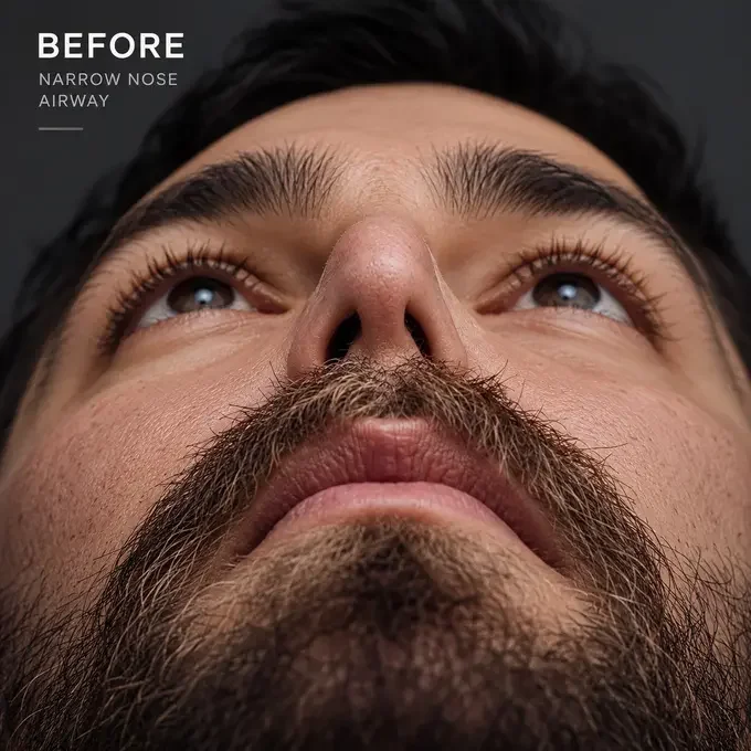Standard Nasal Strip collapse